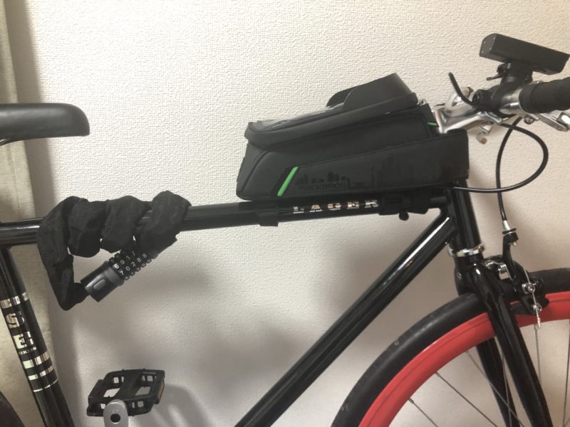 サイクリング バック 自転車につける